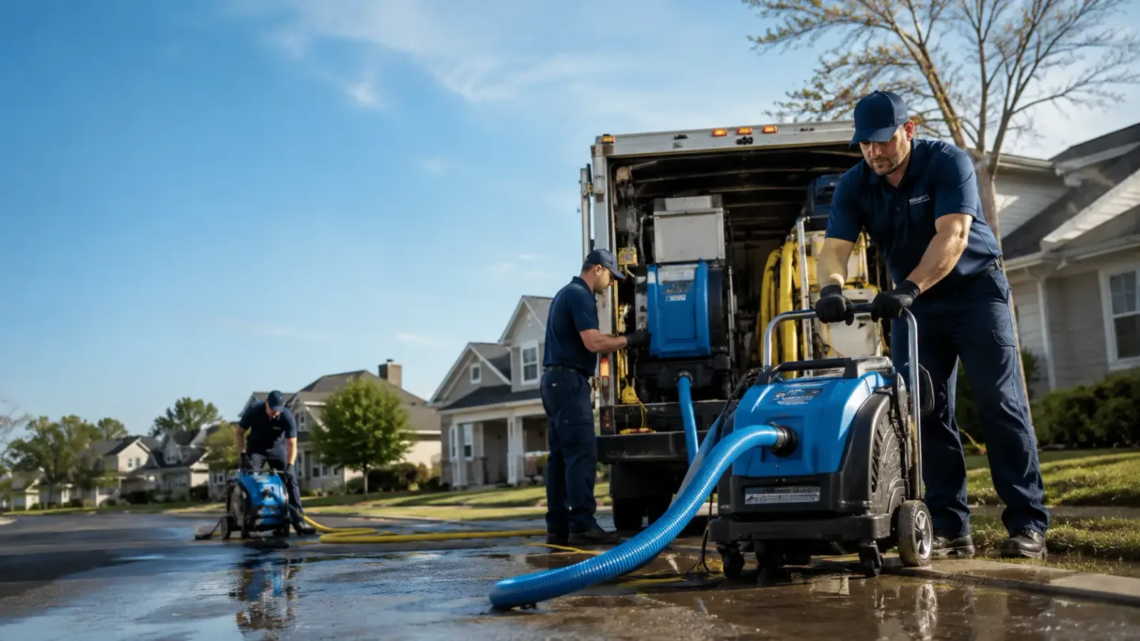 Flood Damage Cleanup in Dry Creek, WV